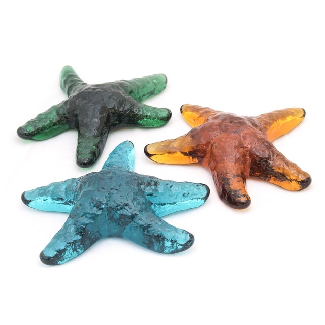 Handmade glass starfish from EnVision Gallery & Gifts, Mayne Island