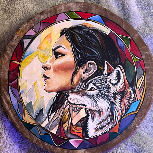 Handmade Ceremonial Drums | The Healing Place Foundation • Tsi-Tesakotitsén:tha